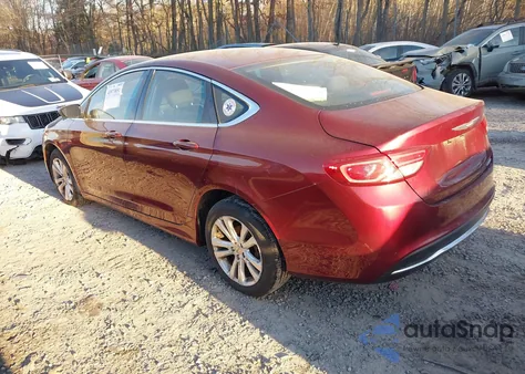 2015 Chrysler 200 Limited from USA, damaged, VIN 1C3CCCAB7FN749075